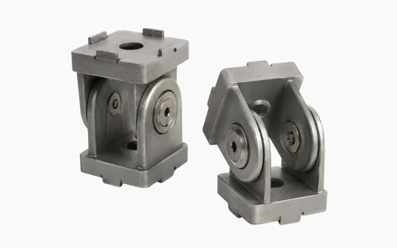 extruded pivot bracket for solar panel